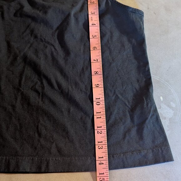 &OtherStories Strappy Scoop Neck Cotton Top | Black - Picture 10 of 16